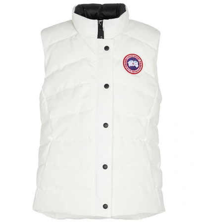 Shop Canada Goose Freestyle Down Vest In White