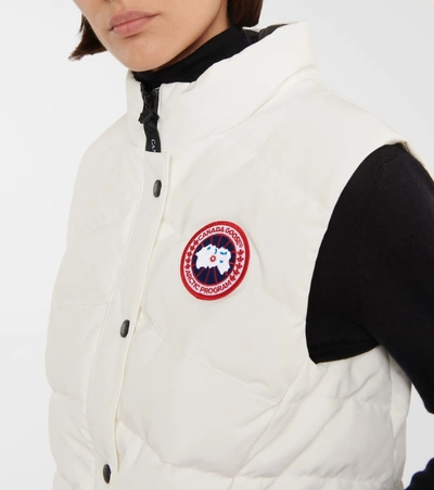 Shop Canada Goose Freestyle Down Vest In White