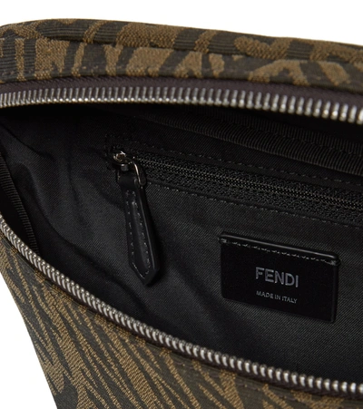 Shop Fendi Ff Vertigo Beltbag In Black