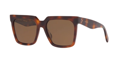 Shop Celine Woman Sunglasses Cl40055i In Brown