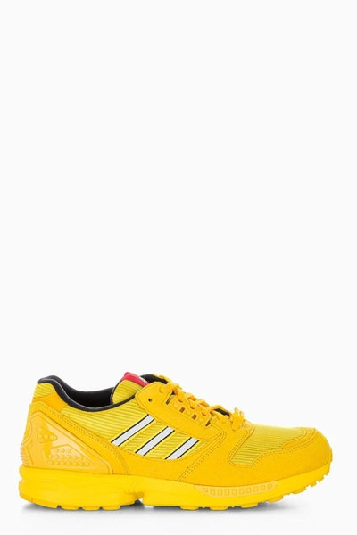 Shop Adidas Originals Adidas Zx 8000 X Lego Sneakers In Yellow