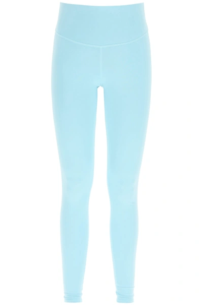 Shop Alo Yoga Airbrush High Waist Leggings In Blue Quartz (light Blue)