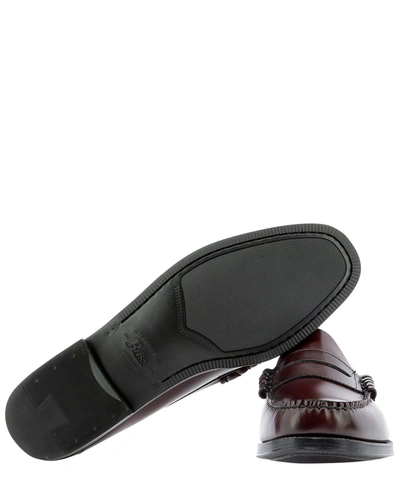 Shop G.h. Bass & Co. "larson Moc Penny" Loafers In Bordeaux