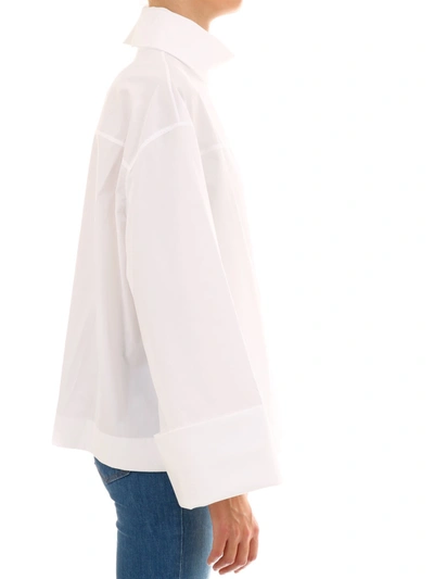 Shop The Row Mayomi Top In Cotton In White