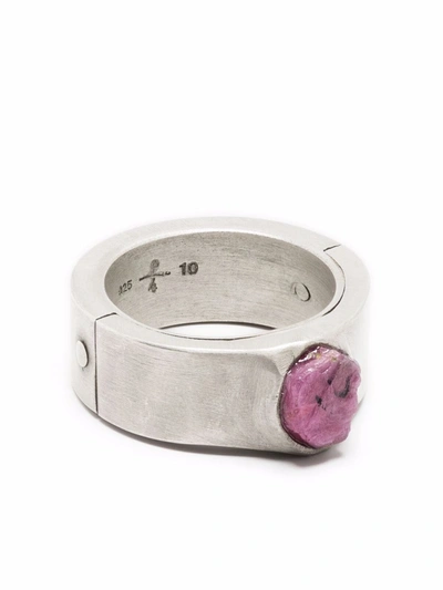 Shop Parts Of Four Sistema Ring (terrestrial Surfaced, Expanded, 9mm, Da+drus) In Silver