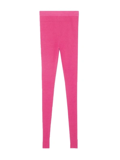 Shop Jacquemus Le Legging Arancia Pink