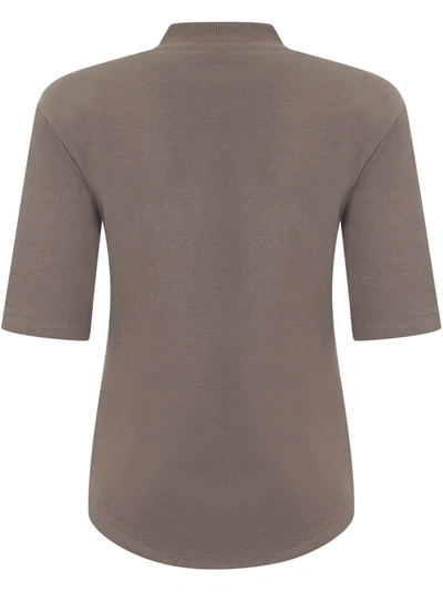 Shop Attico The  T-shirts And Polos Beige