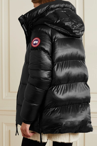 Canada Goose Cypress Hooded Quilted Recycled Shell Down Jacket In 