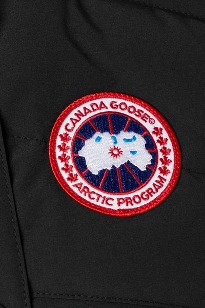 Canada Goose Freestyle Quilted Shell Down Vest In Black