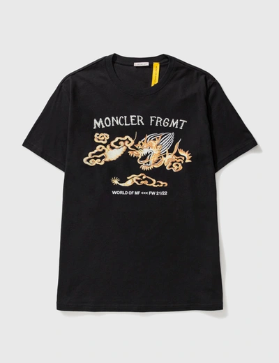 Shop Moncler Genius 7 Moncler Frgmt Hiroshi Fujiwara T-shirt In Black