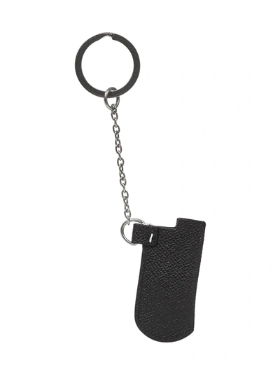 Shop Maison Margiela Keychains Black