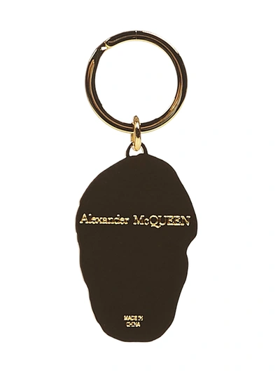 Shop Alexander Mcqueen Keychains Golden
