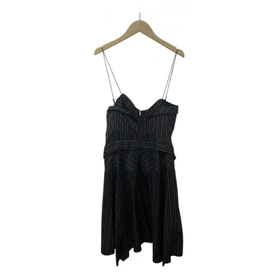 Pre-owned Isabel Marant Silk Dress In Black
