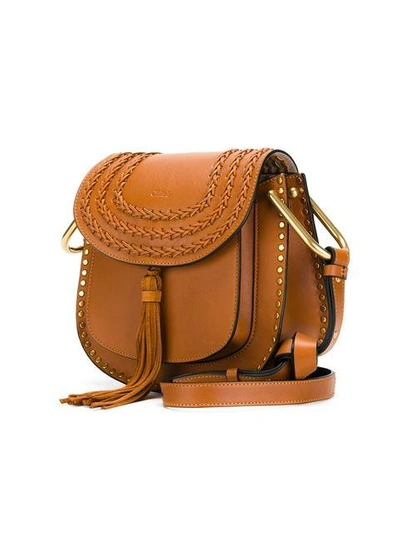 Shop Chloé Small Hudson Shoulder Bag - Brown