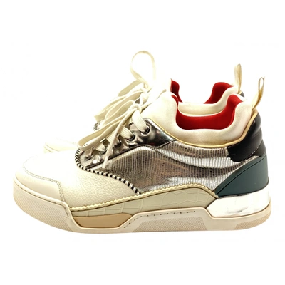 Aurelien leather low trainers