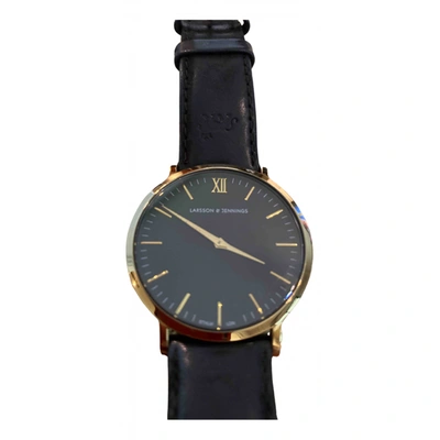 Pre-owned Larsson & Jennings Watch In Black