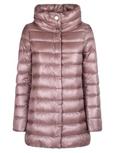 Shop Herno Amelia Padded Jacket In Pink