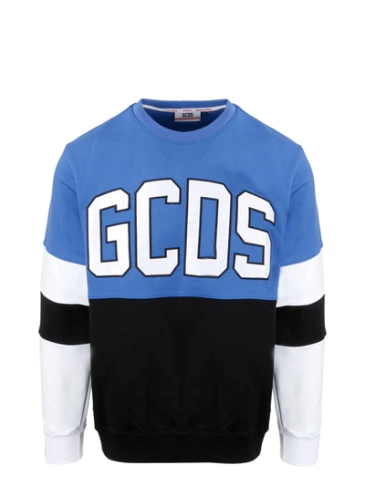 Shop Gcds Ultralogo Sweatshirt In Blue