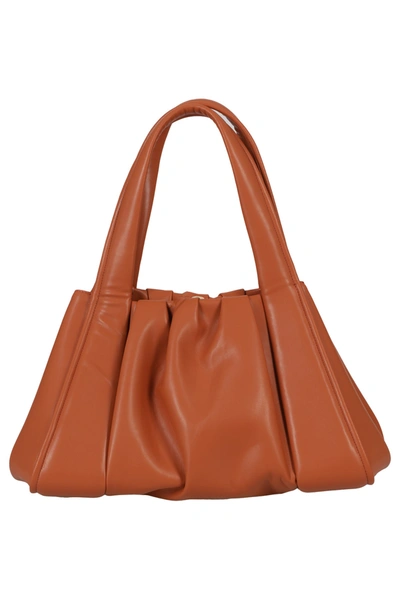 Shop Themoirè Shoulder Bag In Rosso