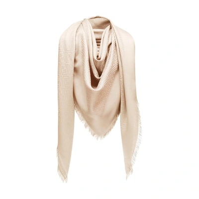 Shop Fendi Ff Shawl In Rose