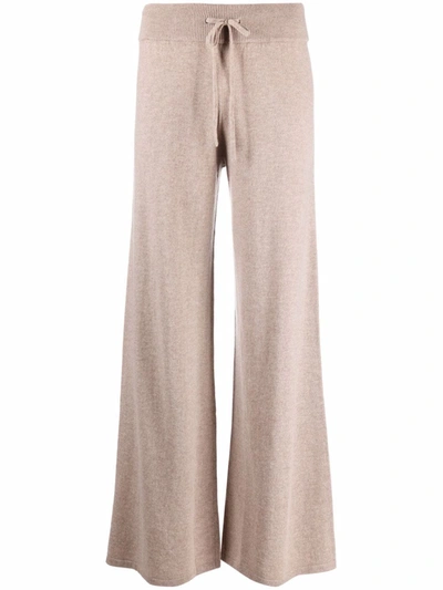 Shop Lisa Yang Drawstring Cashmere Trousers In Neutrals