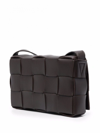 Shop Bottega Veneta Cassette Leather Shoulder Bag