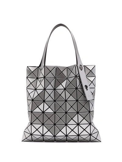 Shop Bao Bao Issey Miyake Prism Geometric-pattern Tote In Silber