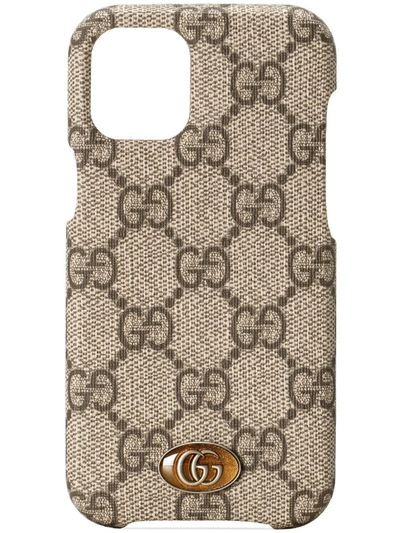 Gucci Ophidia Gg Supreme Iphone 12 Mini Phone Case In Beige | ModeSens