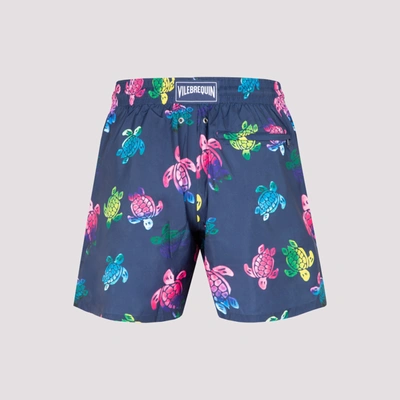 Shop Vilebrequin Mahina Swim Shorts Swimwear In Blue