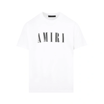 Shop Amiri Core Logo T-shirt Tshirt In White