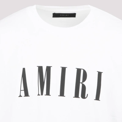 Shop Amiri Core Logo T-shirt Tshirt In White