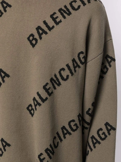 Shop Balenciaga Sweaters Beige