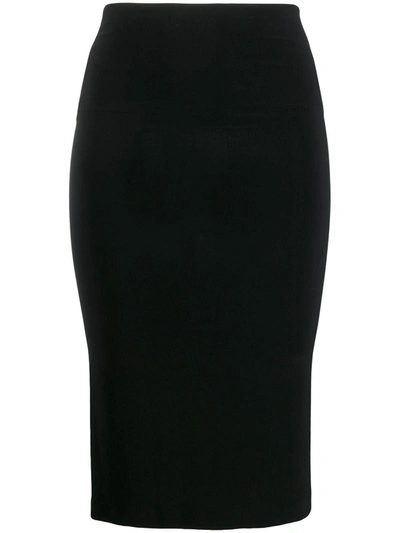 Shop Norma Kamali Skirts Black