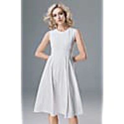 Voya Volans Midi Dress White In Midi