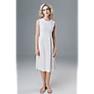Voya Volans Midi Dress White In Midi