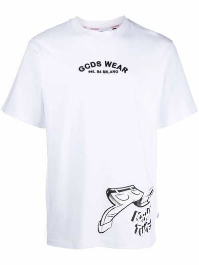 Shop Gcds T-shirts And Polos White