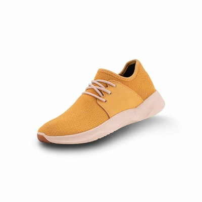 Shop Vessi Footwear Citrus Yellow On Off White
