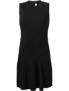 STELLA MCCARTNEY Sheer Detail Sleeveless Dress,390858SFW16