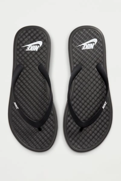 Shop Nike On Deck Flip Flop Thong Sandal In Black