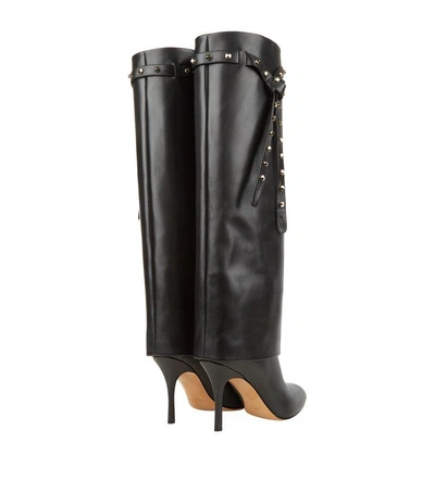 Shop Valentino Punky-ch Knee High Boot