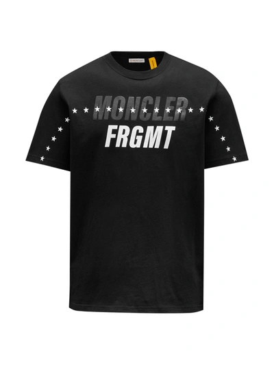 Shop Moncler Genius Fragment: T-shirt In Black
