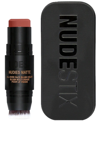 Shop Nudestix Nudies Matte All Over Face Blush Color In Cherie