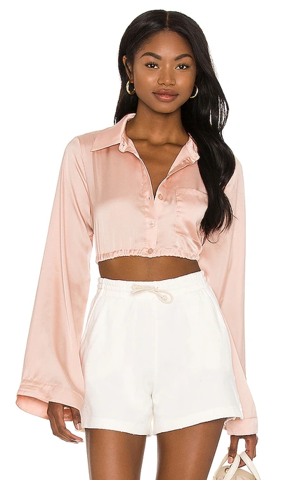 Shop Lovers & Friends Angela Top In Blush Pink