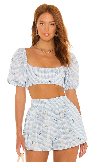 Shop Majorelle Key West Top In Polly Gingham