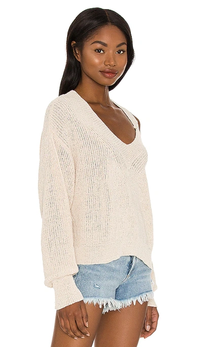 Shop Lovers & Friends Miranda Cut Out Sweater In Cream