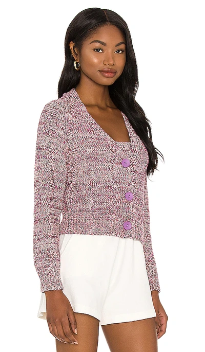 Shop Lovers & Friends Marlene Cardigan In Purple