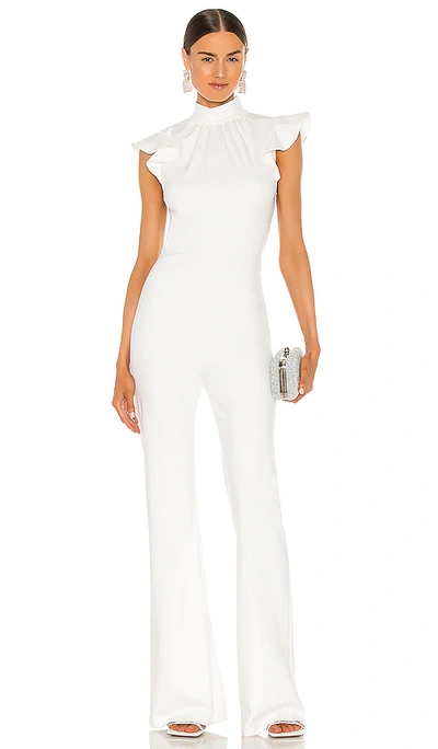 Shop Amanda Uprichard X Revolve Davina Jumpsuit In Optic White