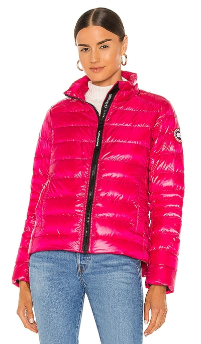 Shop Canada Goose Cypress Jacket In Burdock Pink