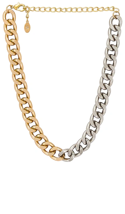 Shop 8 Other Reasons Benni Chain Necklace In 金黄&银色
