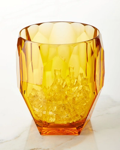 Shop Mario Luca Giusti Antarctica Amber Acrylic Ice Bucket